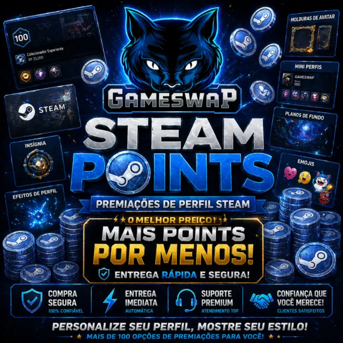 PREMIACOES DE PERFIL STEAM - ENVIO POR AWARDS — imagem 1